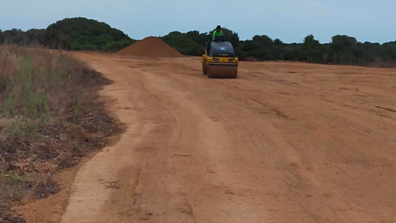 Imatge de les obres suposadament il·legals