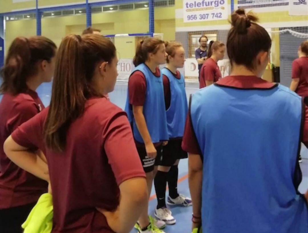 Imagenes del primer entrenamiento del Guada FSF