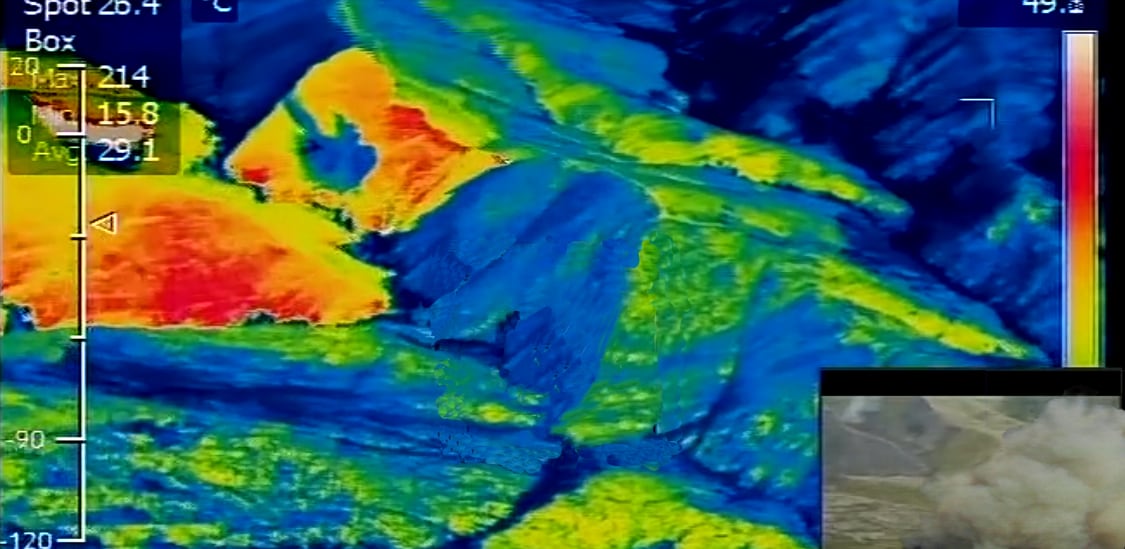 Imagen termográfica