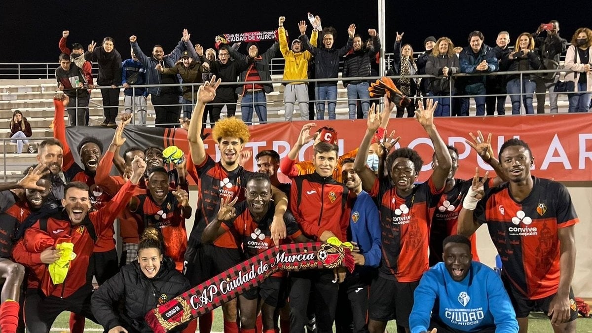 Jugadores del CAP Ciudad de Murcia Cepaim en una imagen de archivo