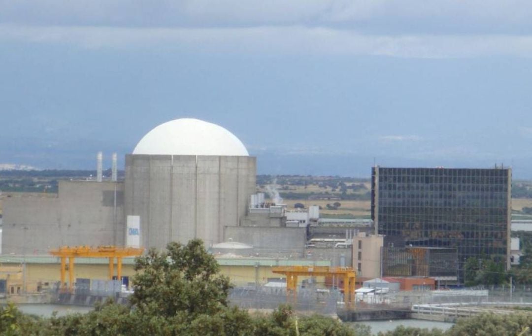 Vista de la Central Nuclear de Almaraz