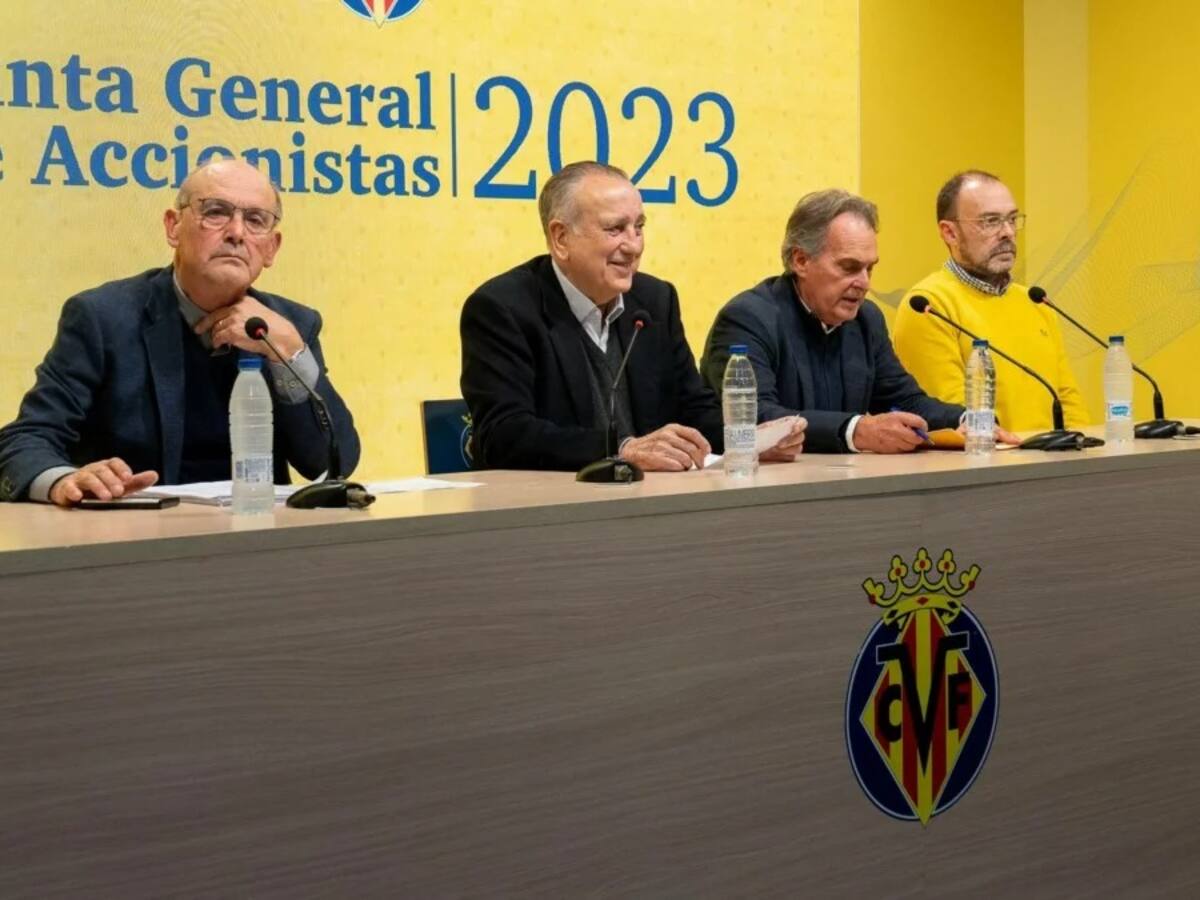 El Villarreal aprueba un presupuesto de 143 millones de euros para la presente temporada