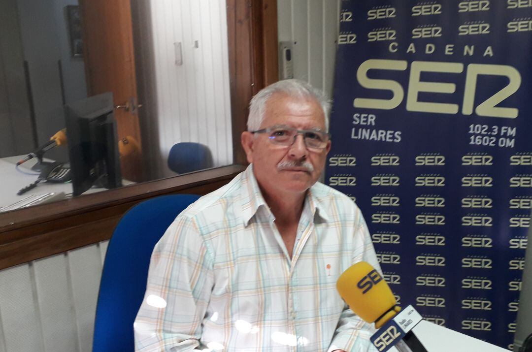 Luis Marín, coordinador de la Plataforma en Defensa del Ferrocarril.