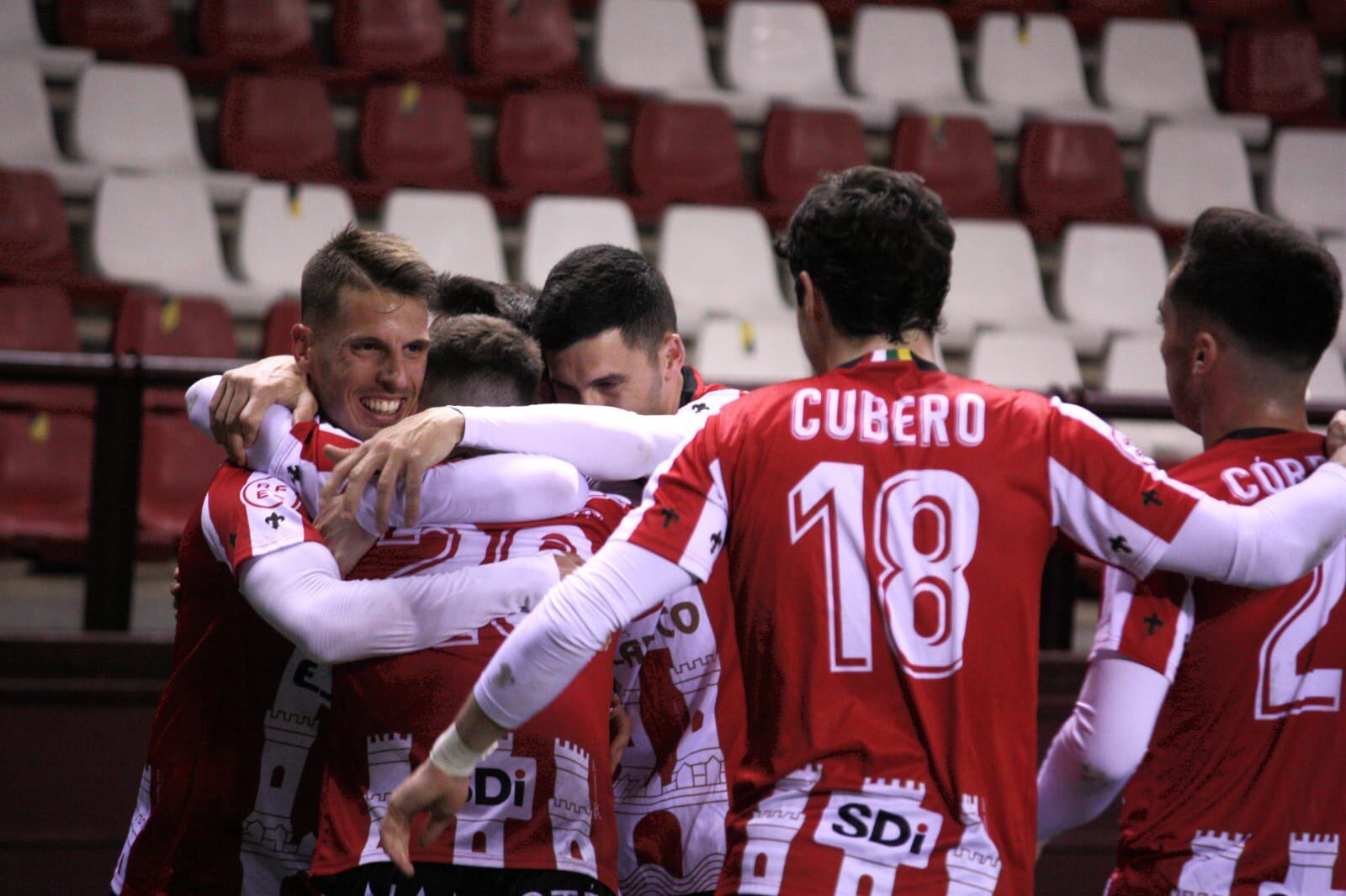 La SDL celebra un gol en Las Gaunas. / SDL