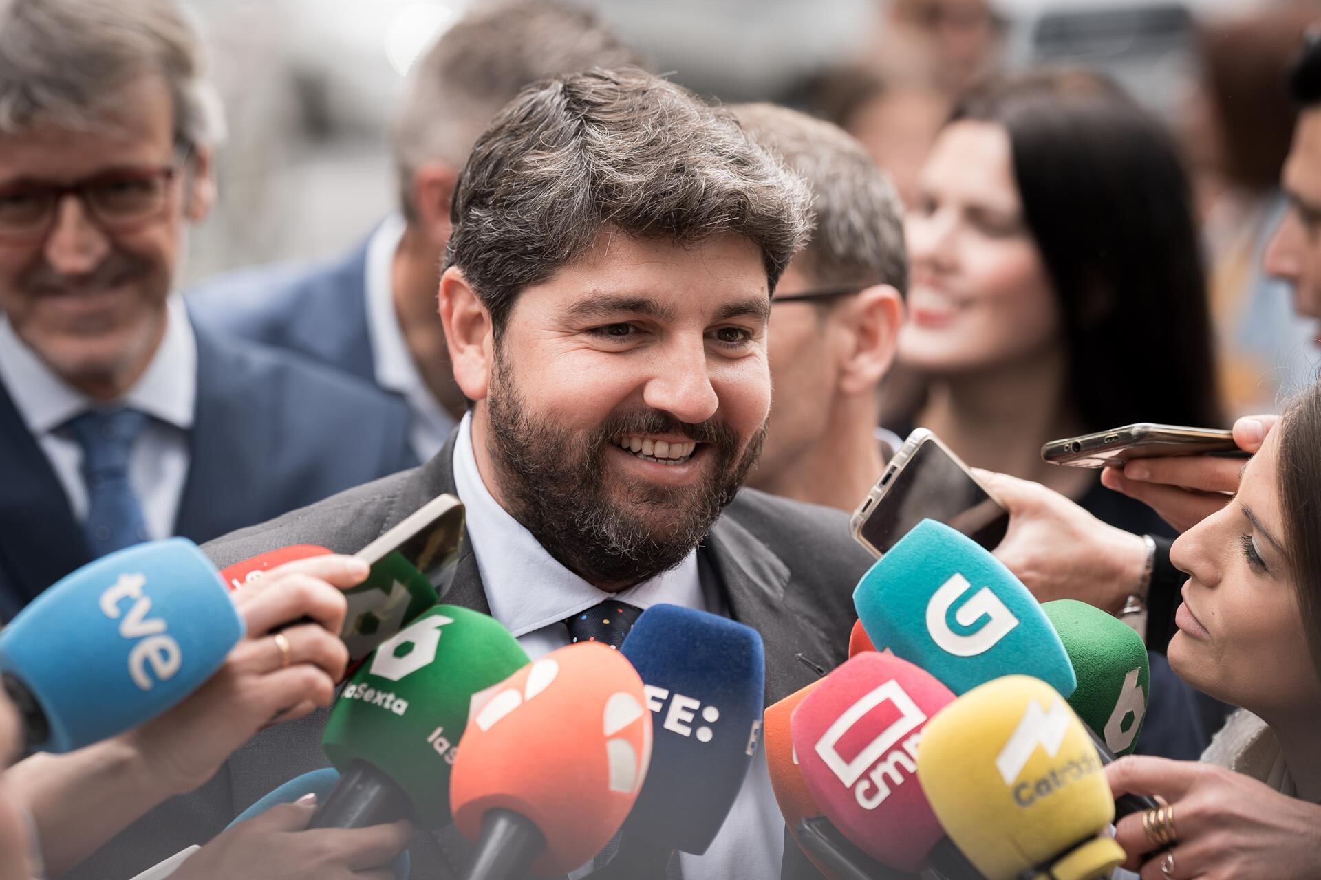 El presidente de la Región de Murcia, Fernando López Miras