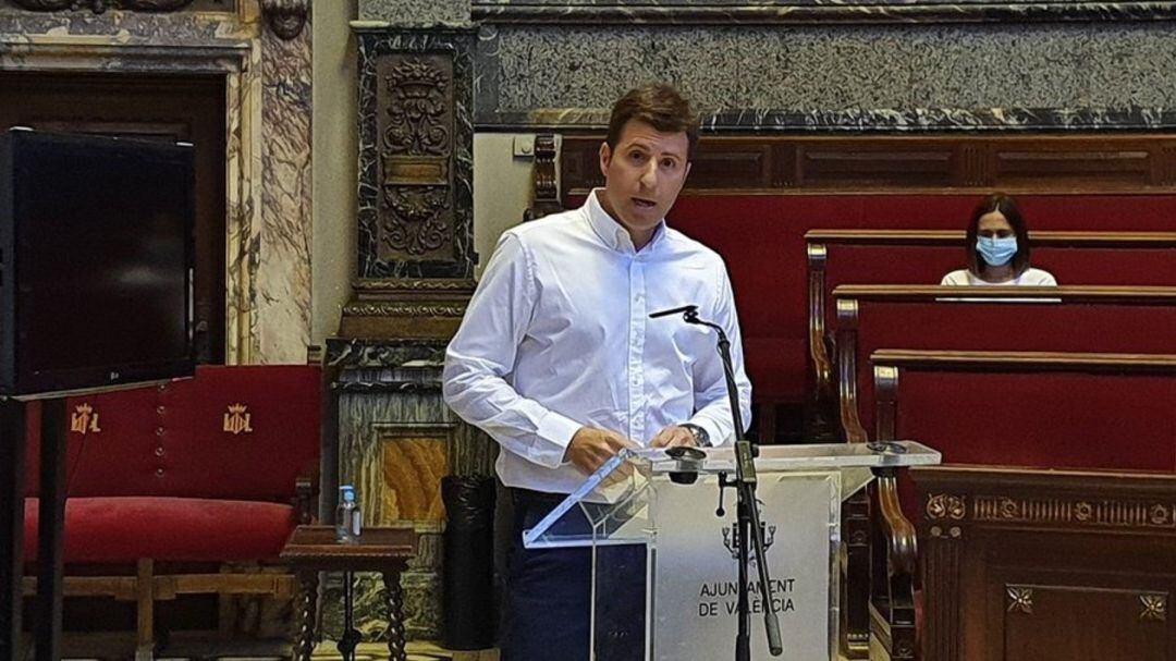 Carlos Miñana, portavoz de la plataforma de afectados por Covid-19