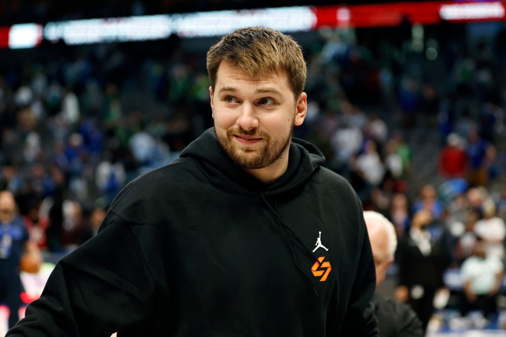 Luka Doncic, tras un partido de NBA contra los Chicago Bulls