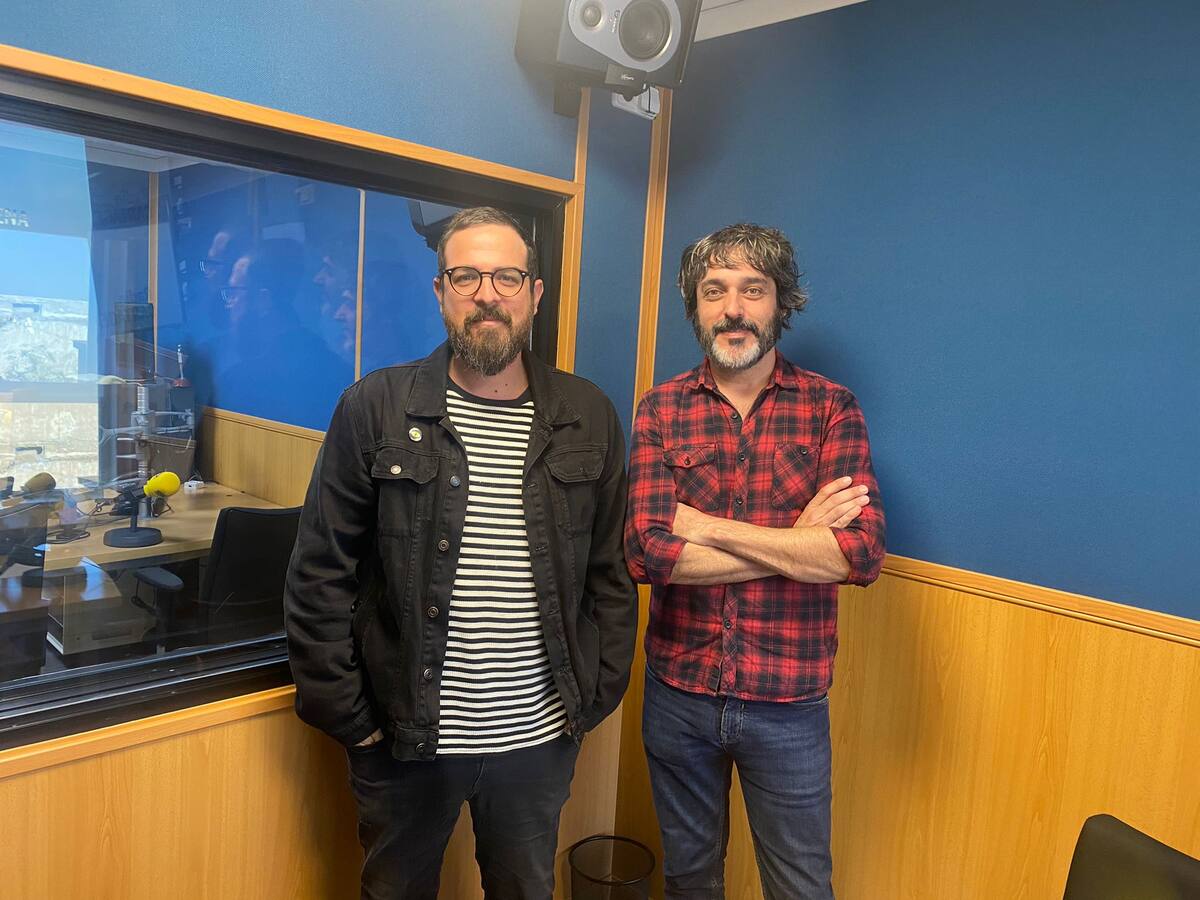 Álex y Nando, músicos de Nunatak en Hoy por hoy Cartagena