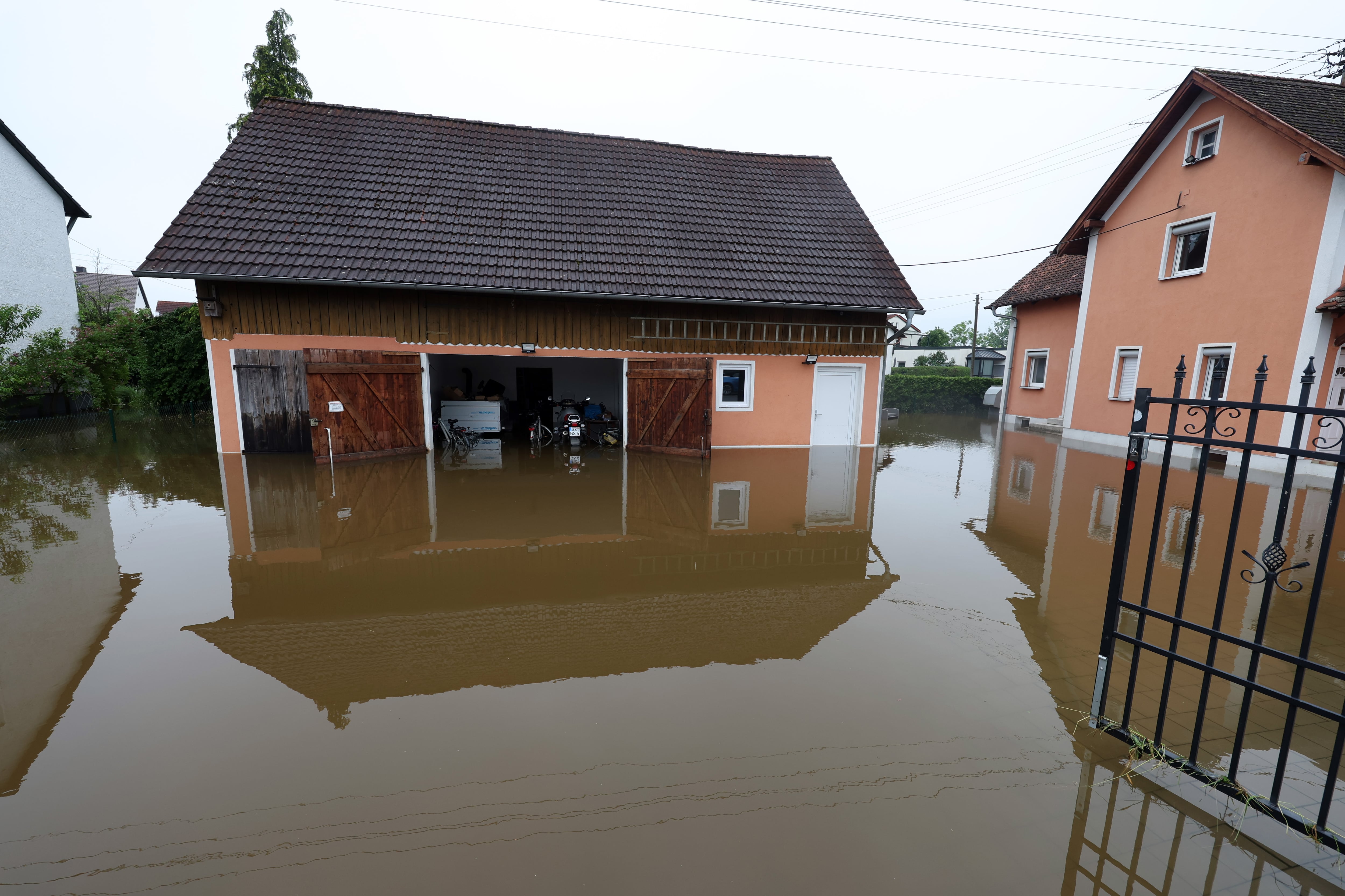 Inundaciones en Bavaria. (Photo by Karl-Josef Hildenbrand/picture alliance via Getty Images)