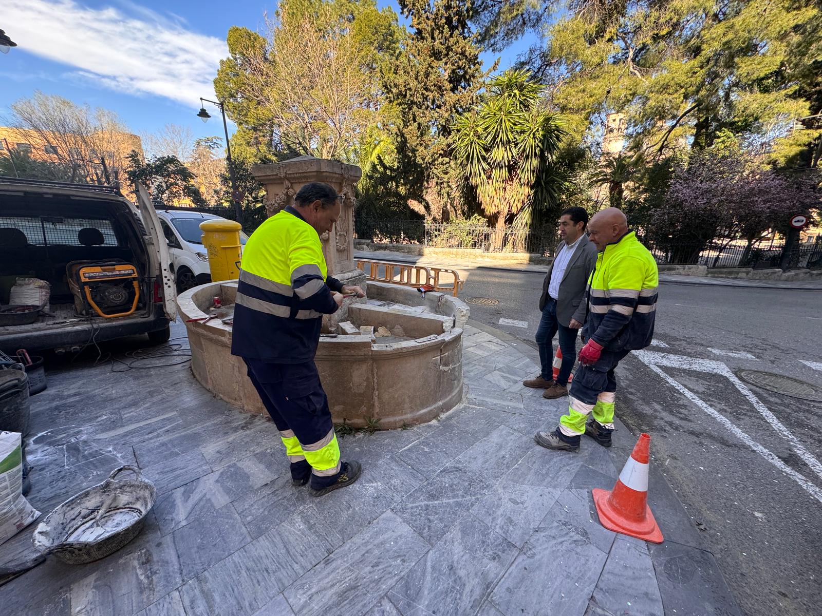 Reparación de la Font Redona