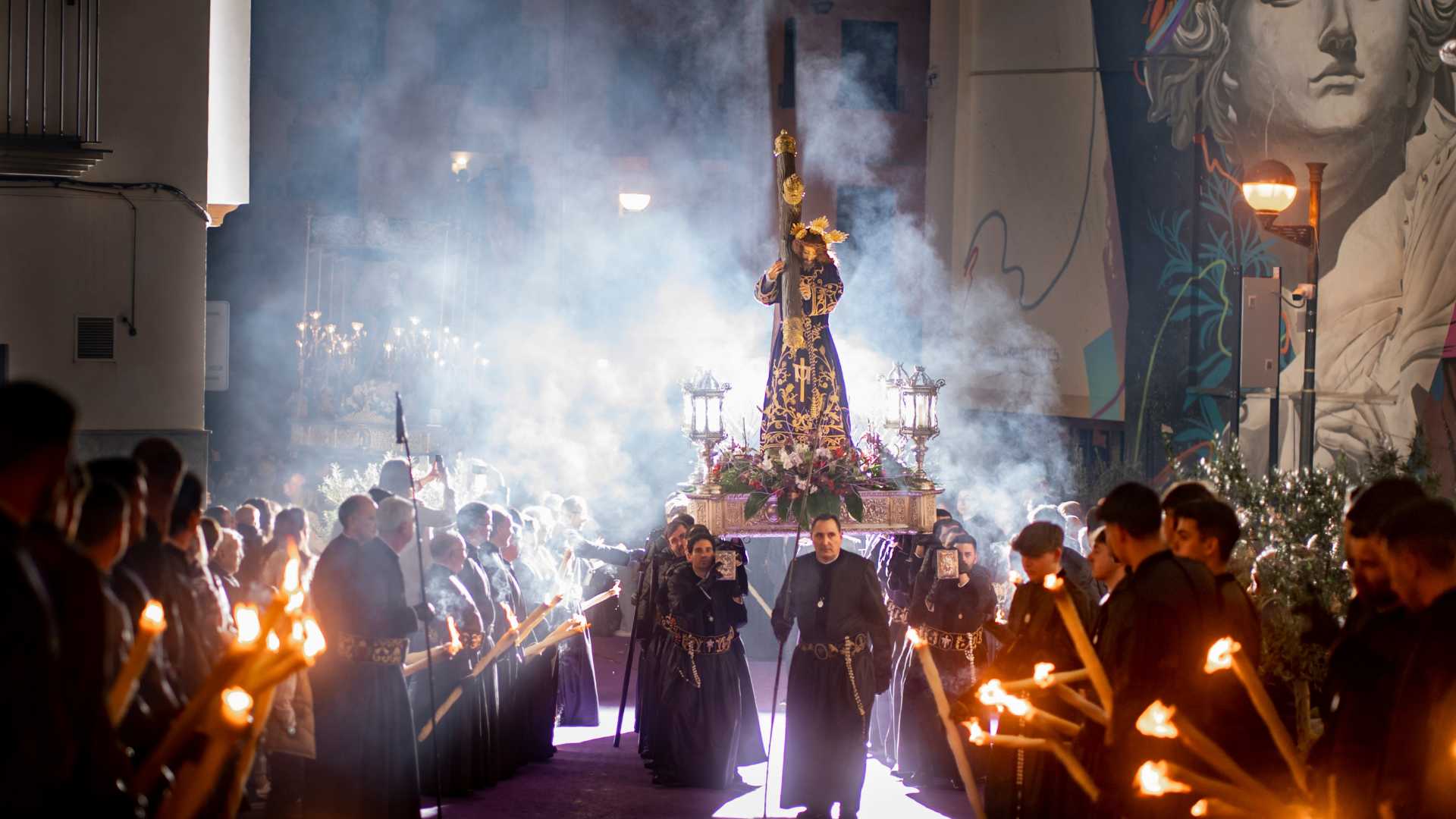 Imagen de archivo de la Semana Santa saguntina