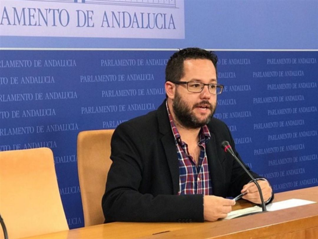 José Ignacio García, parlamentario de Adelante Andalucía