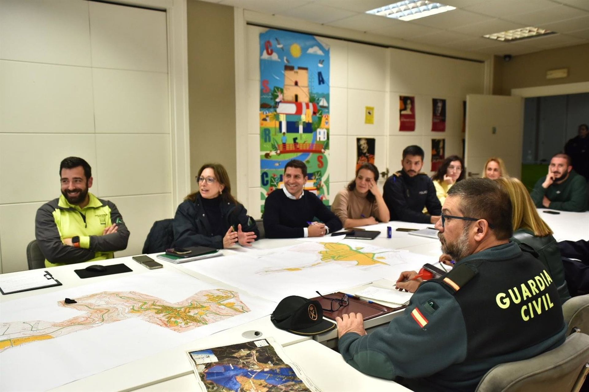 La delegada de la Junta de Andalucía en Málaga, Patricia Navarro, ha desactivado este lunes por la tarde el Puesto de Mando Avanzado (PMA) instalado en la tenencia de alcaldía de Casares Costa