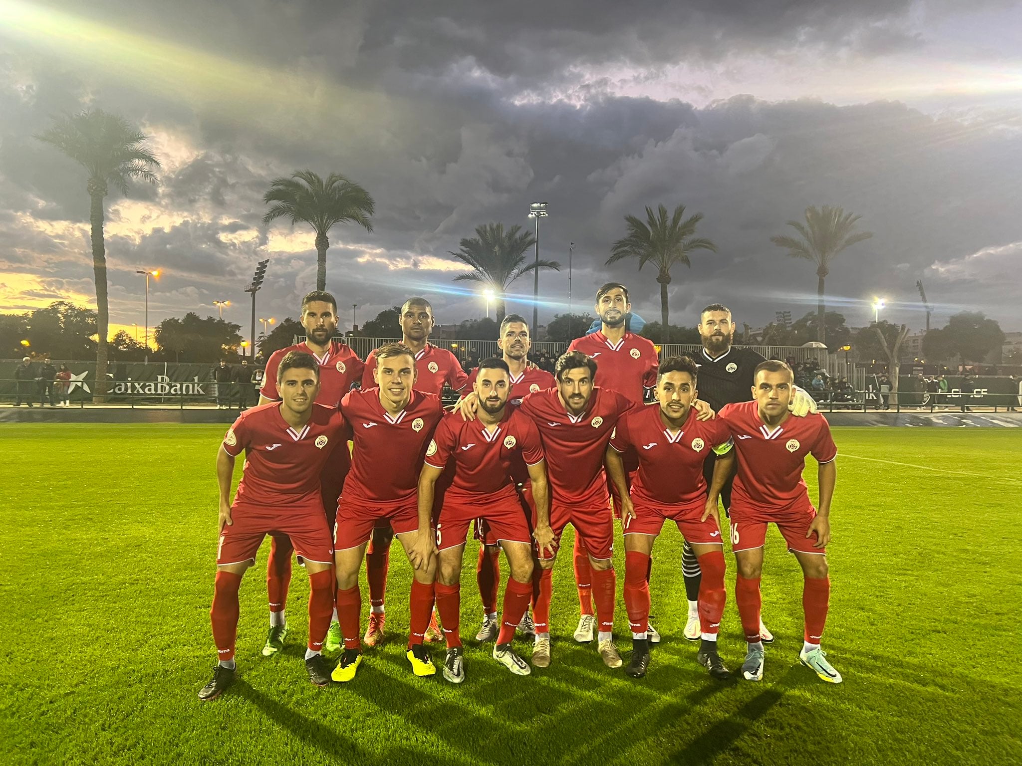 Once inicial del CF Gandia