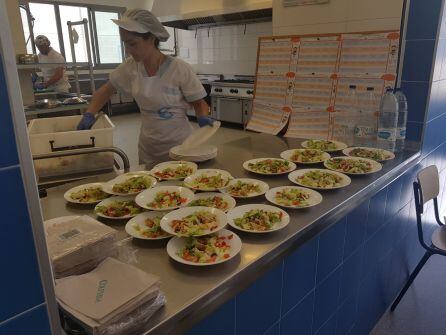 Foto del comedor escolar del CEIP Alejandra Soler