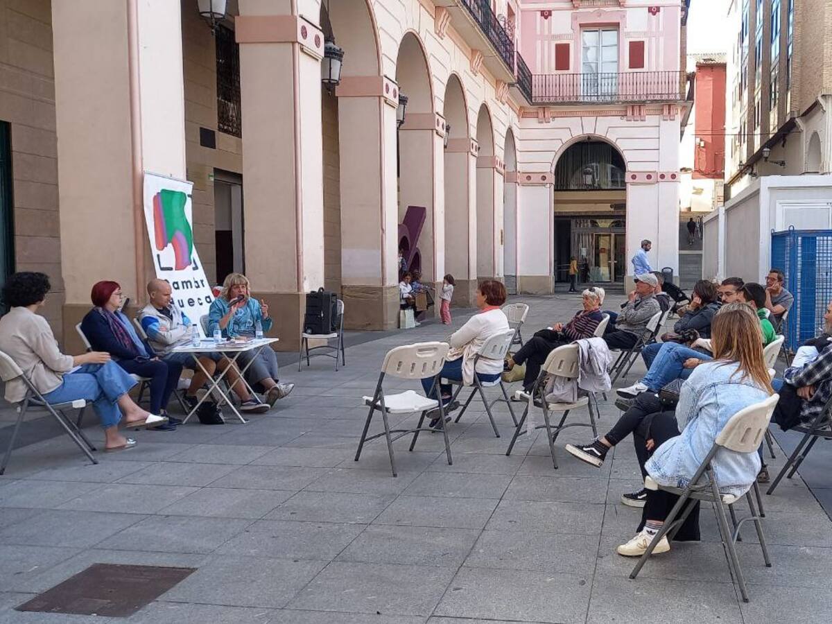 Cambiar Huesca aborda los conflictos laborales junto a personal municipal y de Limpieza
