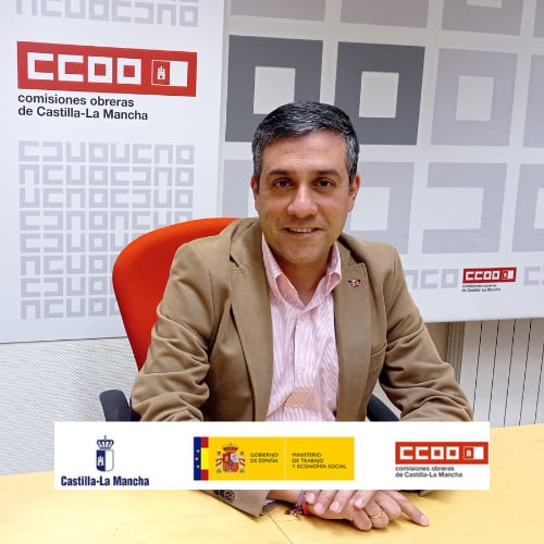 Javier Ortega, secretario de organización de CCOO CLM