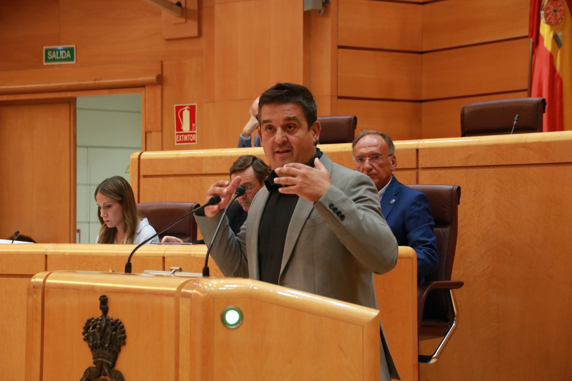 El senador Carles Mulet.