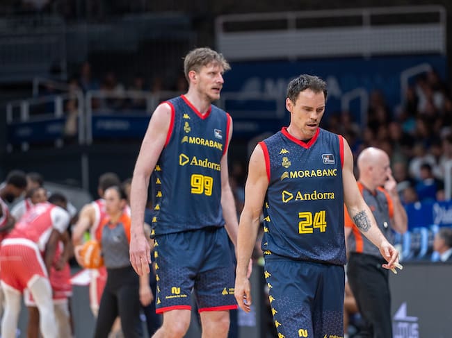 La desolació de Kuric i Pustovyi, en finalitzar el partit