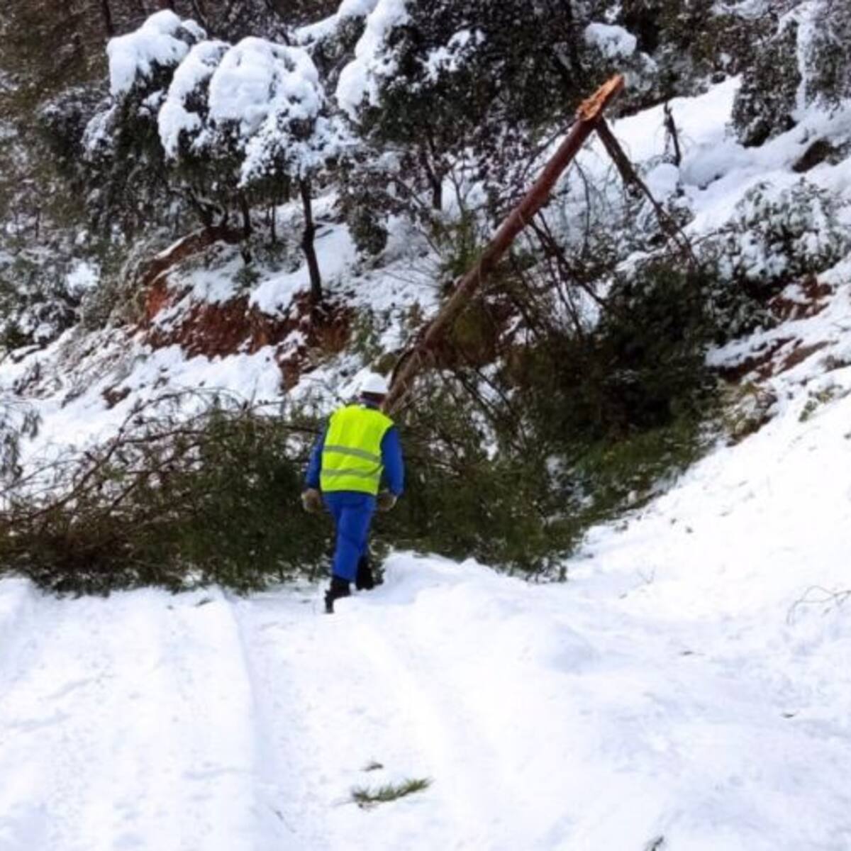 Las vías de comunicación de la provincia van recobrando la normalidad tras las nevadas