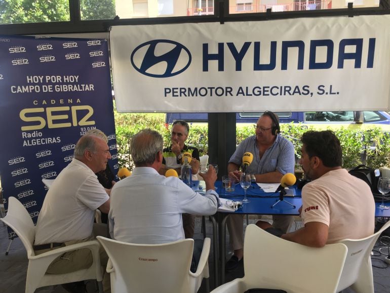 Un momento de la realización de nuestro programa