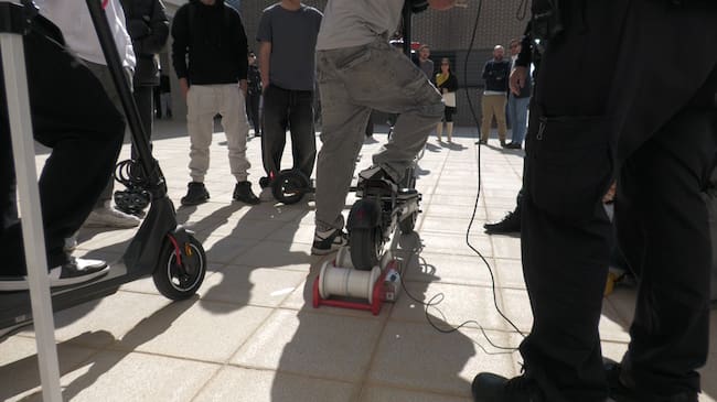 Pruebas de patinetes