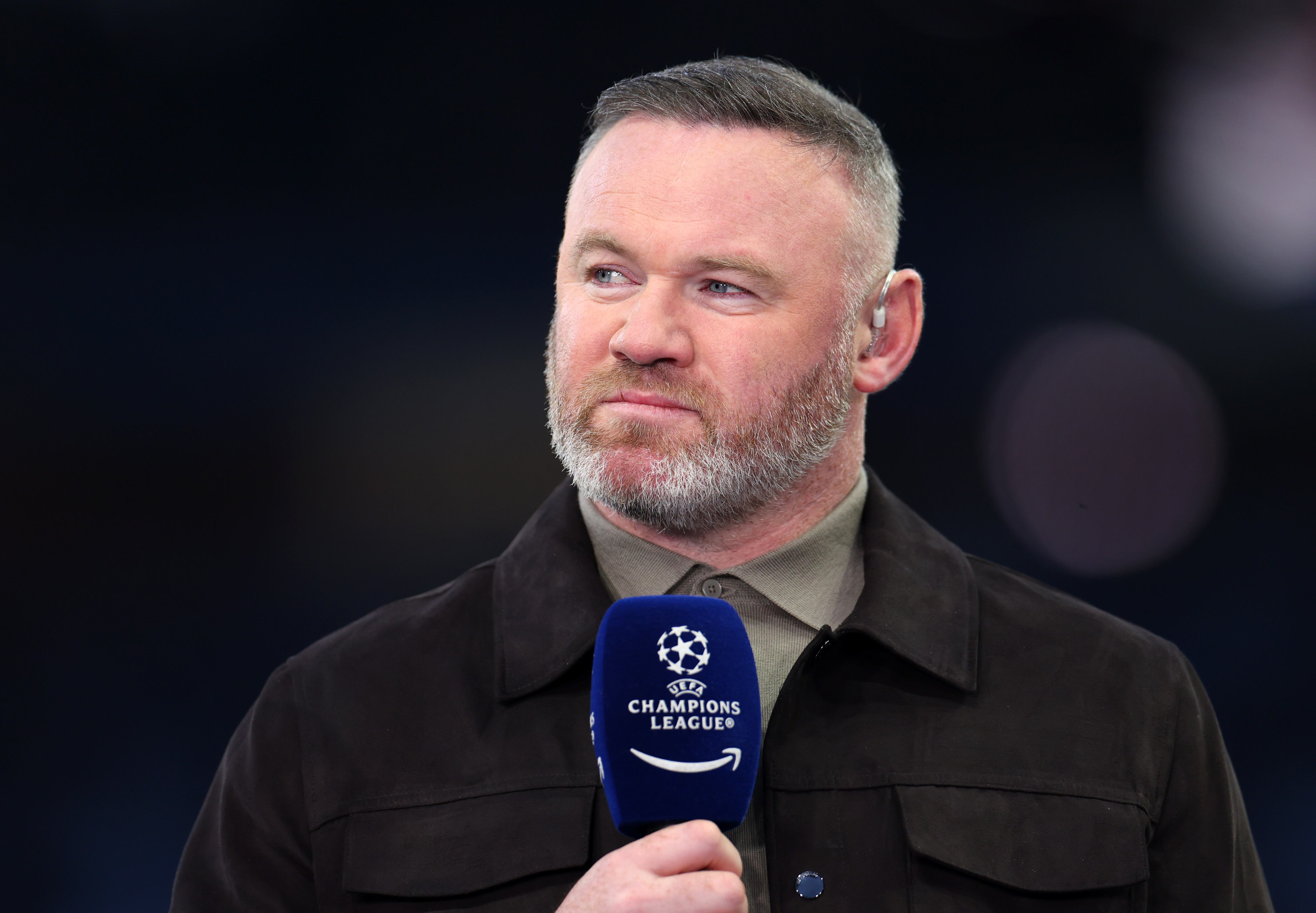 Wayne Rooney, en la previa del Aston Villa-PSG de la Champions League
