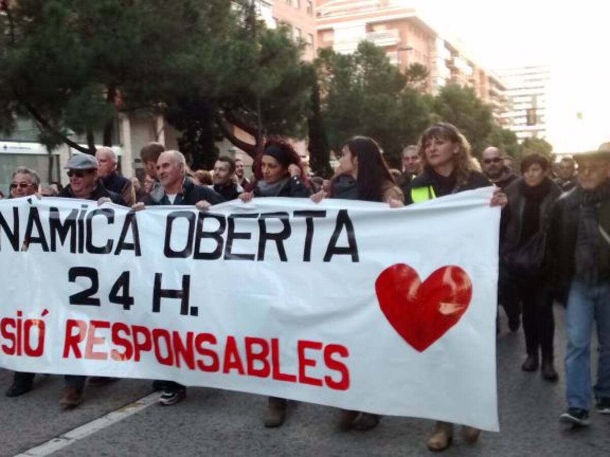 Cap de setmana de protestes per reclamar les 24h del servei