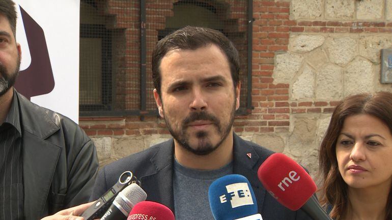 El coordinador federal de IU, Alberto Garzón.