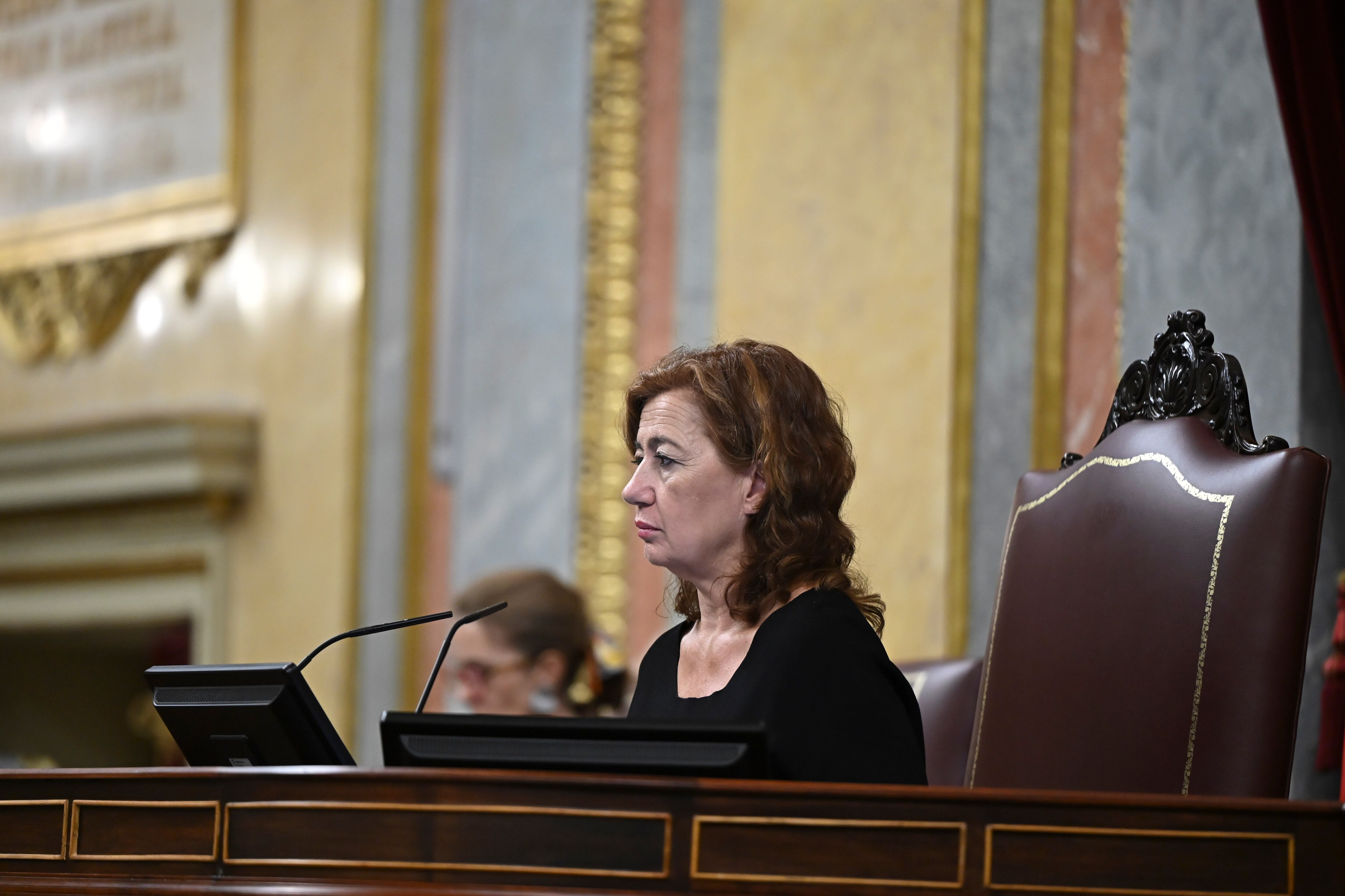 La presidenta del Congreso, Francina Armengol, en una imagen de archivo en el Congreso. EFE/ Fernando Villar