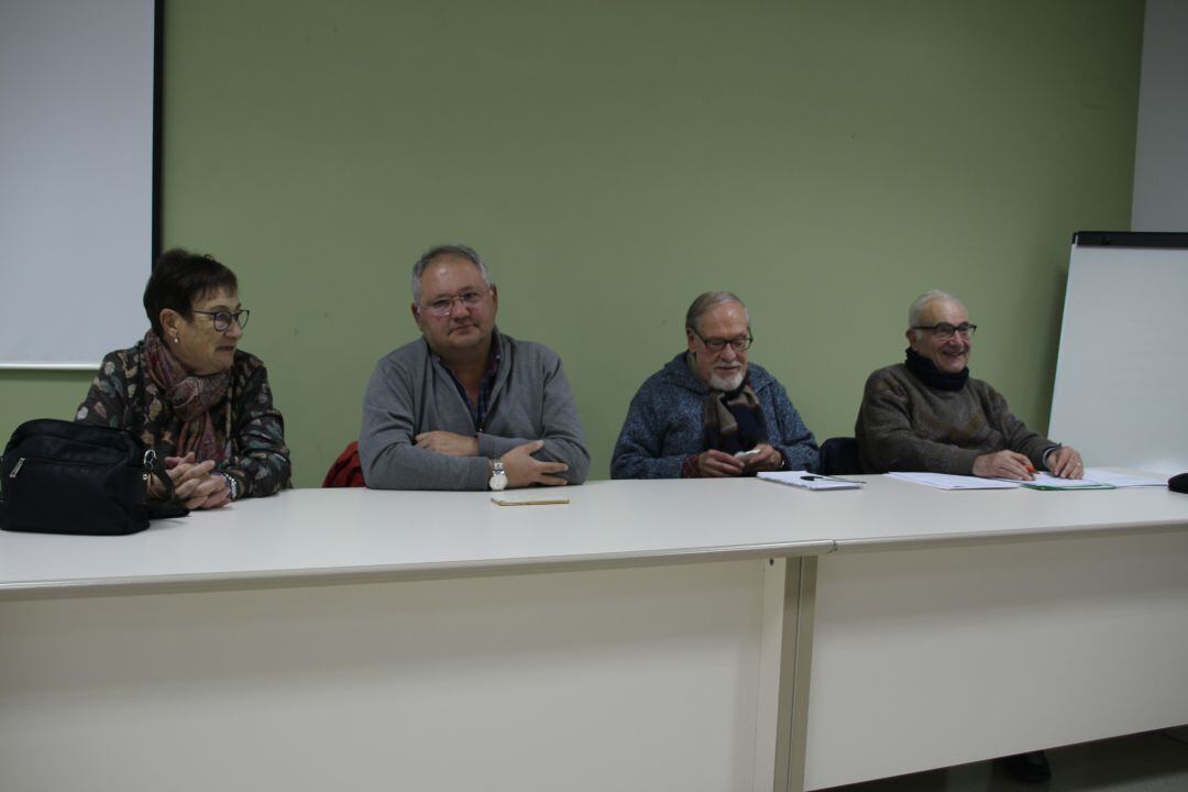 Rueda de prensa de la Federación de Asociaciones de Vecinos de Dénia.