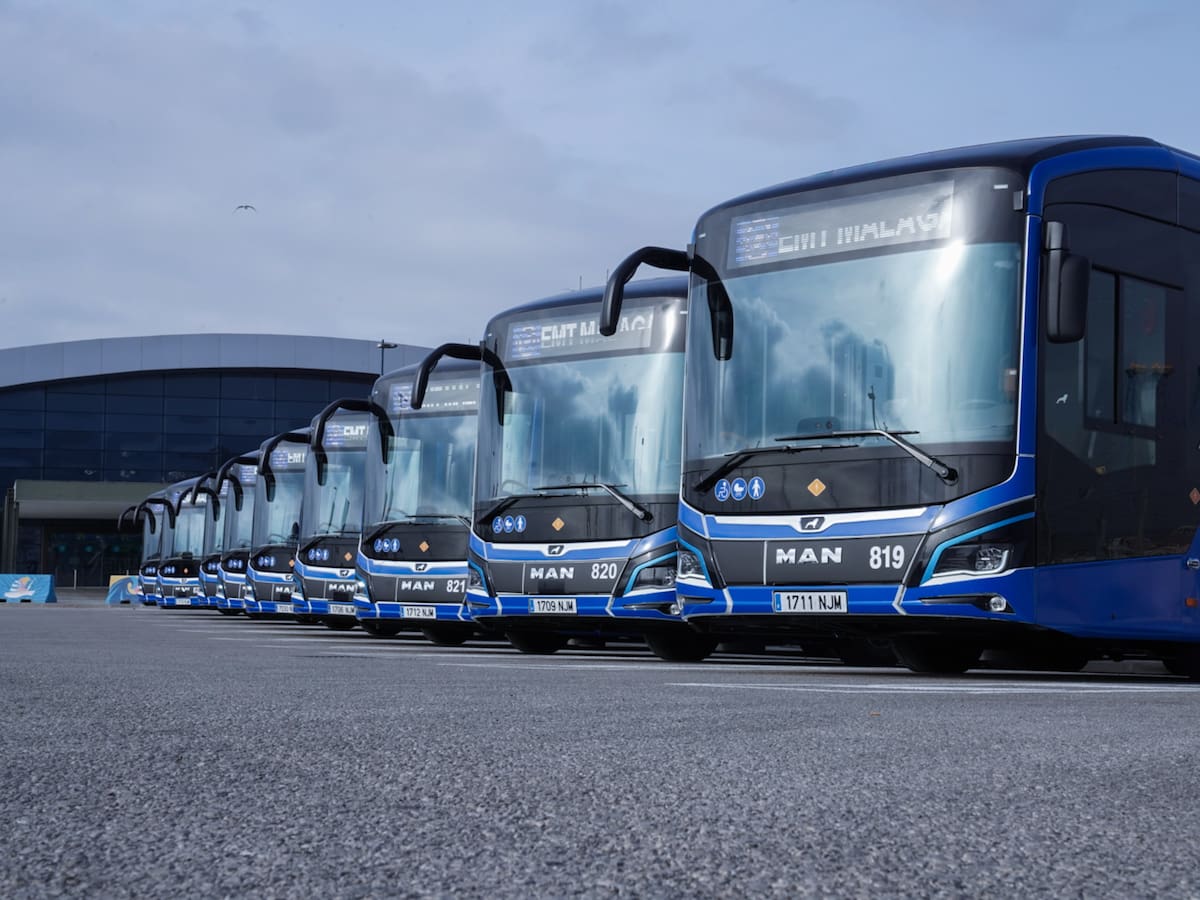 Málaga incorpora 10 nuevos autobuses 100% eléctricos a la flota de la EMT