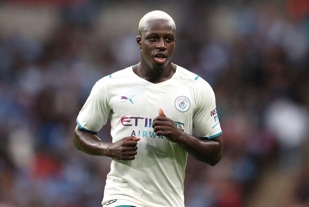 Benjamin Mendy durante su último partido antes de entrar a la cárcel