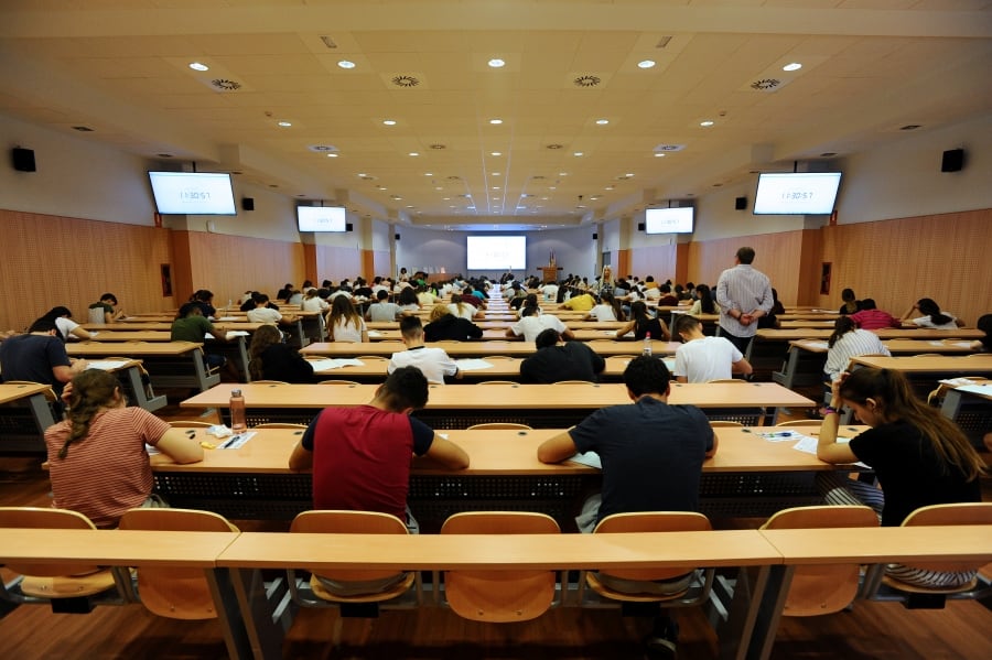 Alumnado en la PEvAU de la Universidad de Córdoba