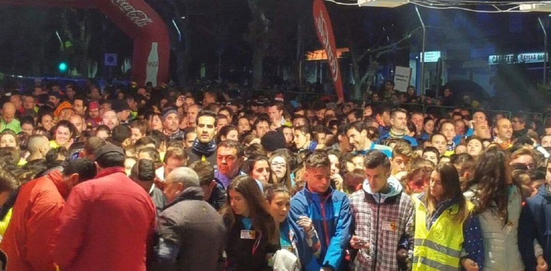 Salida de una anterior edición de la San Antón.