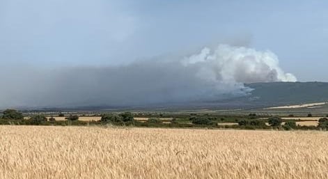 Incendios de la Sierra de la Culebra en la mañana del viernes