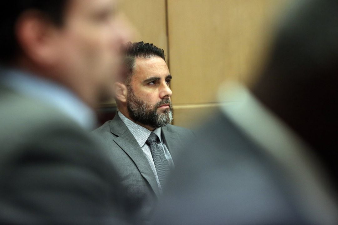 Pablo Ibar en una sesión de un juicio