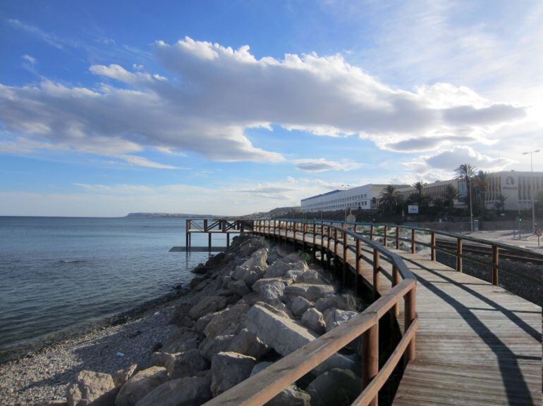 Fotomontaje Paseo Litoral Alicante