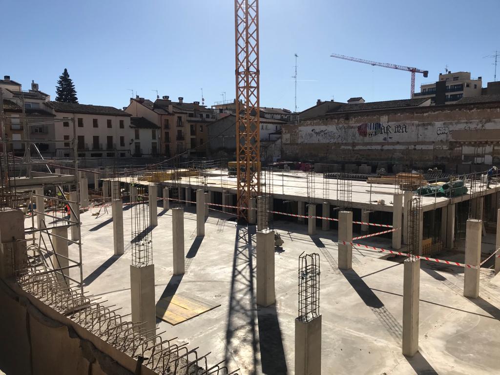 Situación actual de la construcción de la Promoción de la Merced