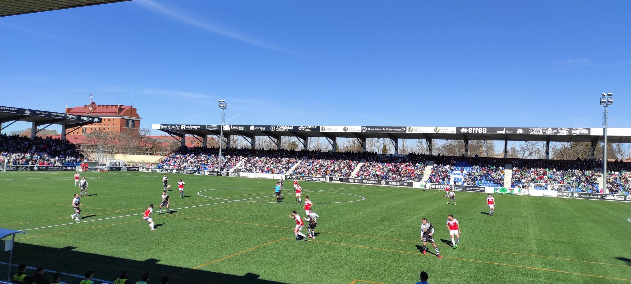 Imagen del estadio Reina Sofía de Salamanca