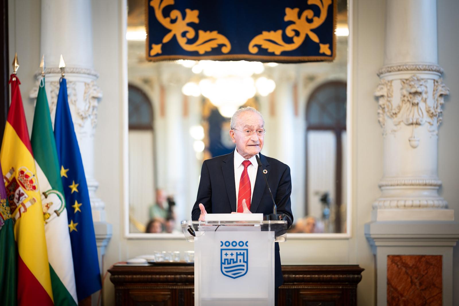 El alcalde de Málaga, Francisco de la Torre