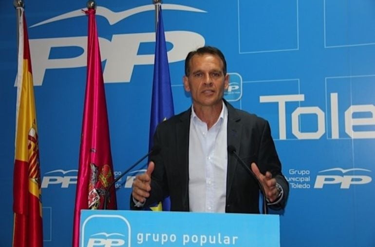 El concejal del PP de Toledo, José López Gamarra