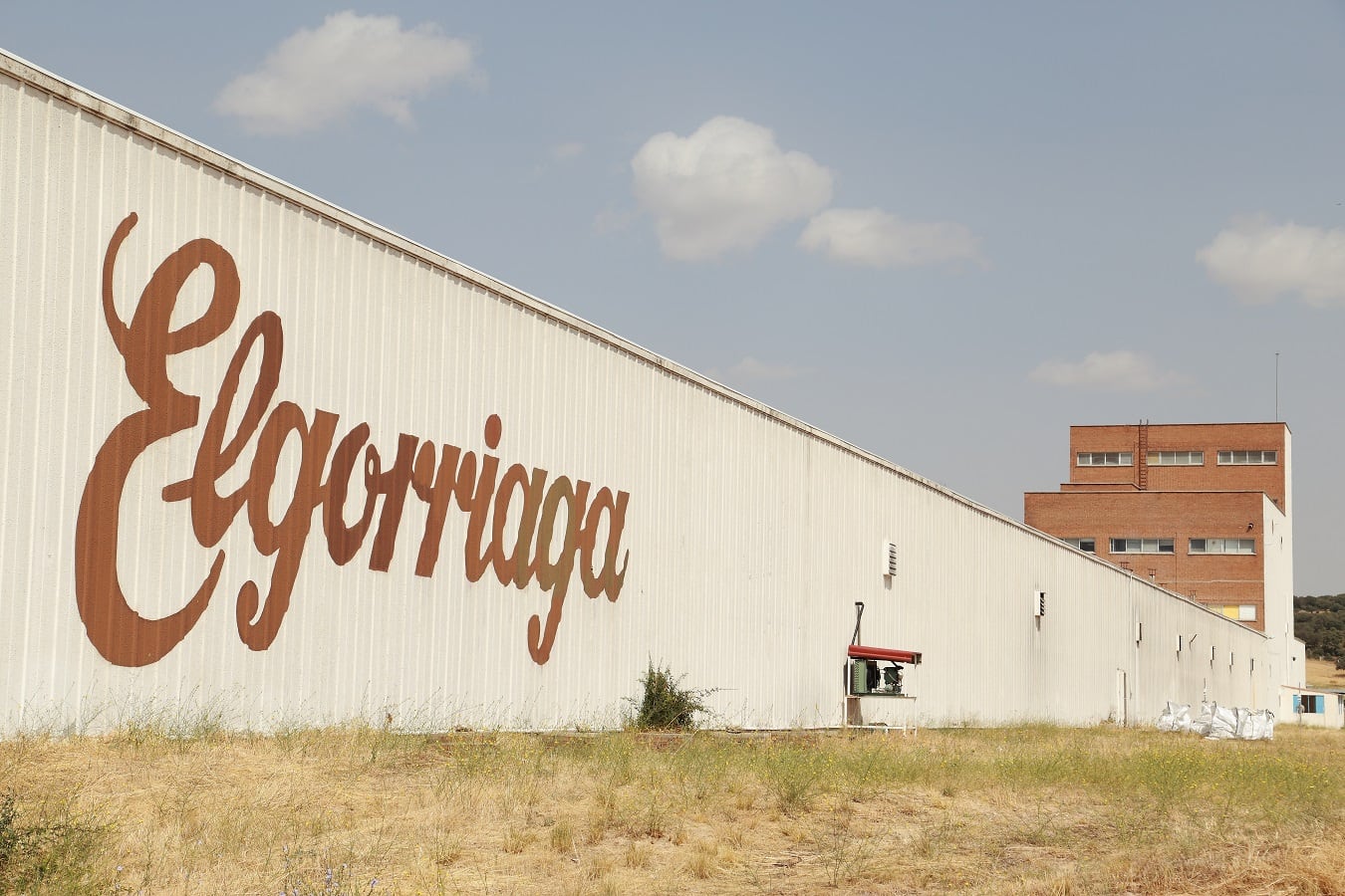 Lateral de la fábrica de Elgorriaga