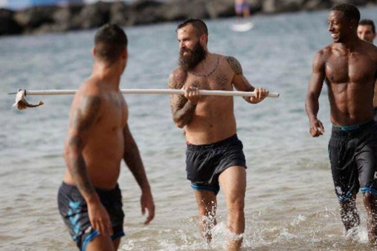 Crosas pescando el angelote