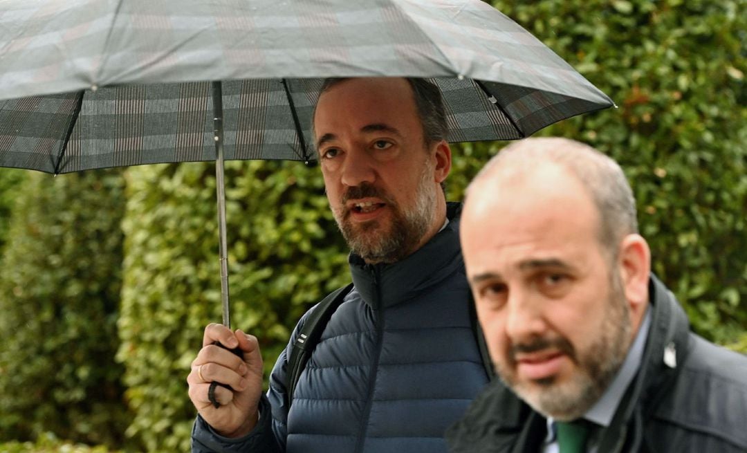 Francisco Martínez llega a la Audiencia Nacional.