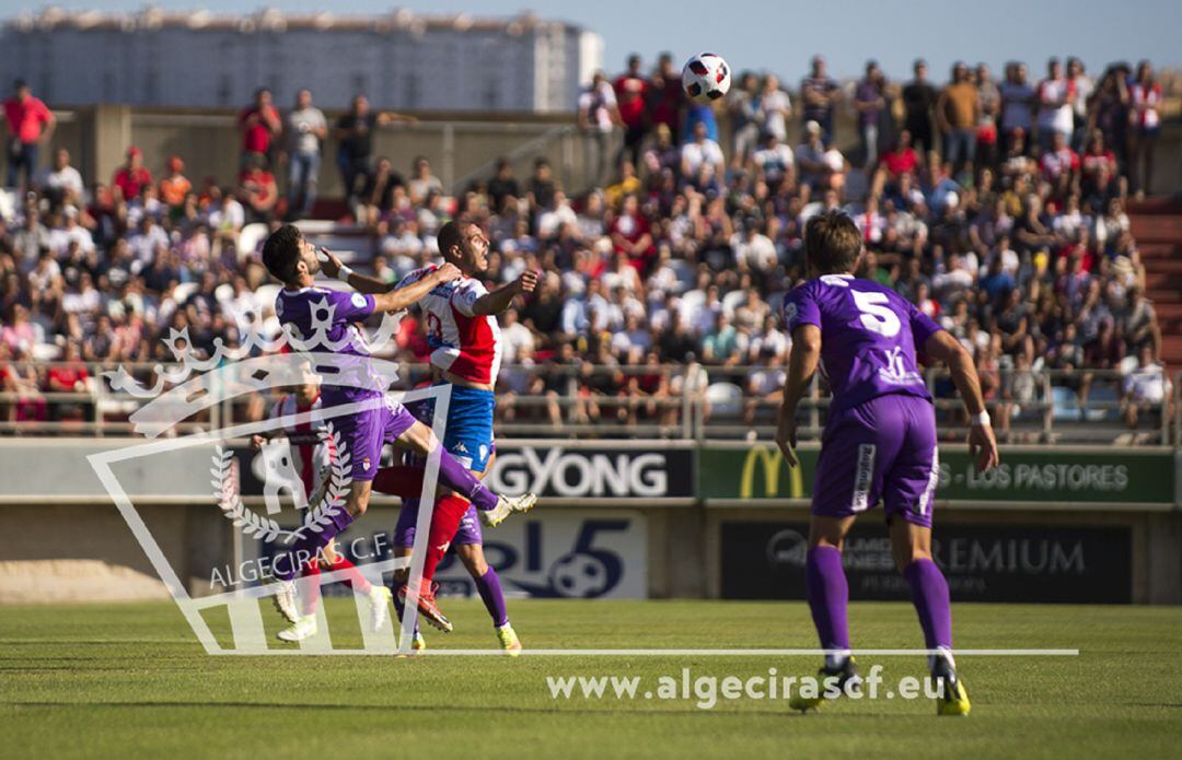 Un momento de un partido.