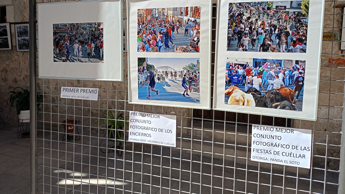 Entrega de premios del XXXV Concurso Fotográfico Fiestas de Cuéllar