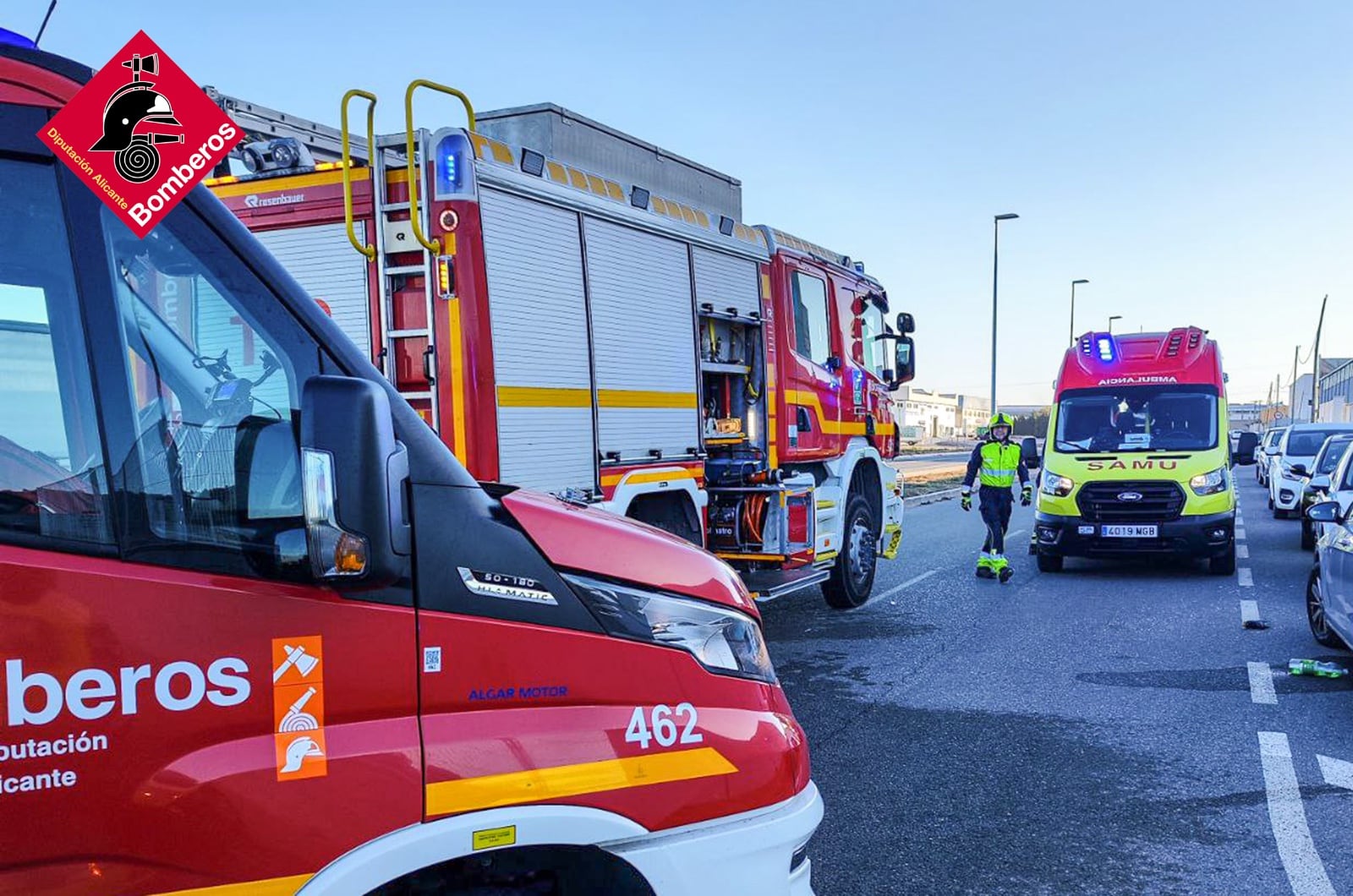 Accidente de tráfico en Cañada