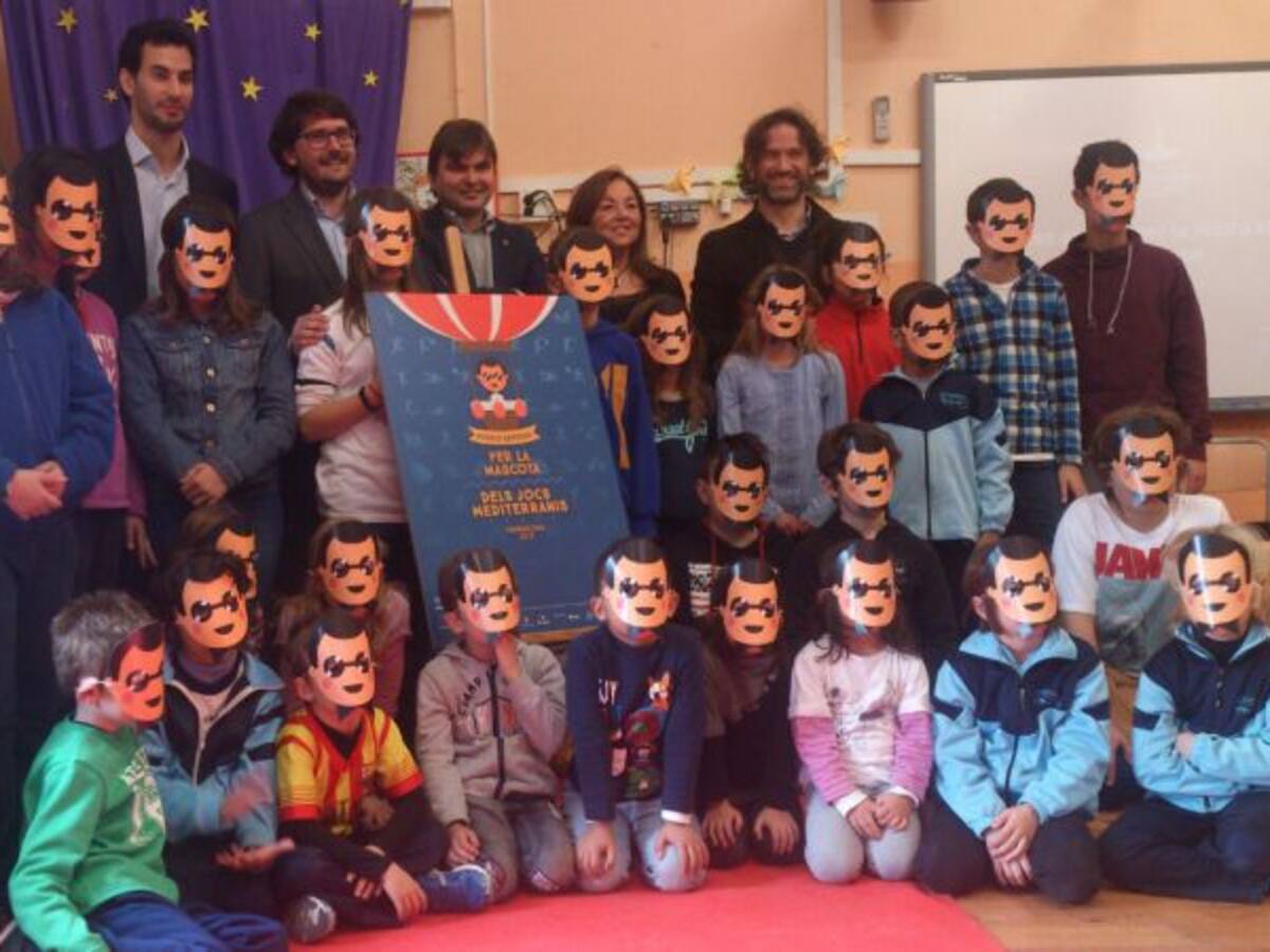 Els nens de primària dissenyaran la mascota dels Jocs del Mediterrani