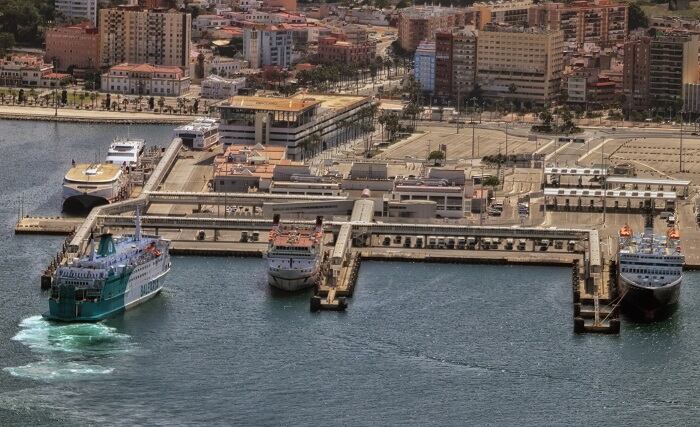 Pantalán del Puerto de Algeciras